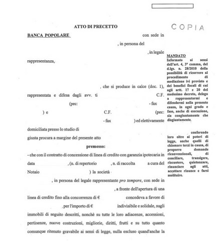 precetto