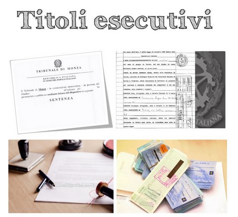 titolo esecutivo